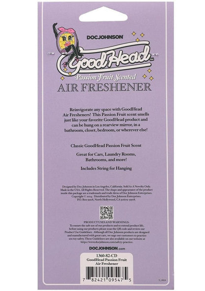 Good Head Air Freshener Passion Fruit Scented