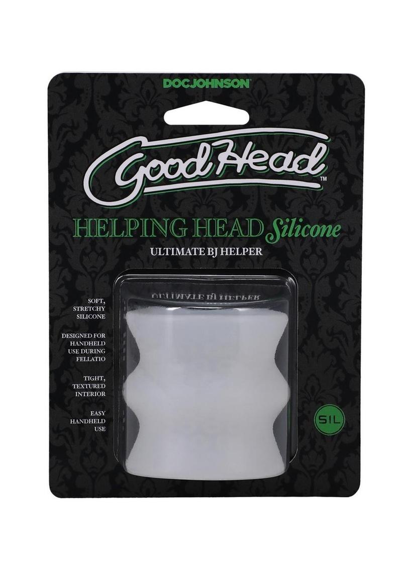 GoodHead Glow Helping Head Silicone Stroker