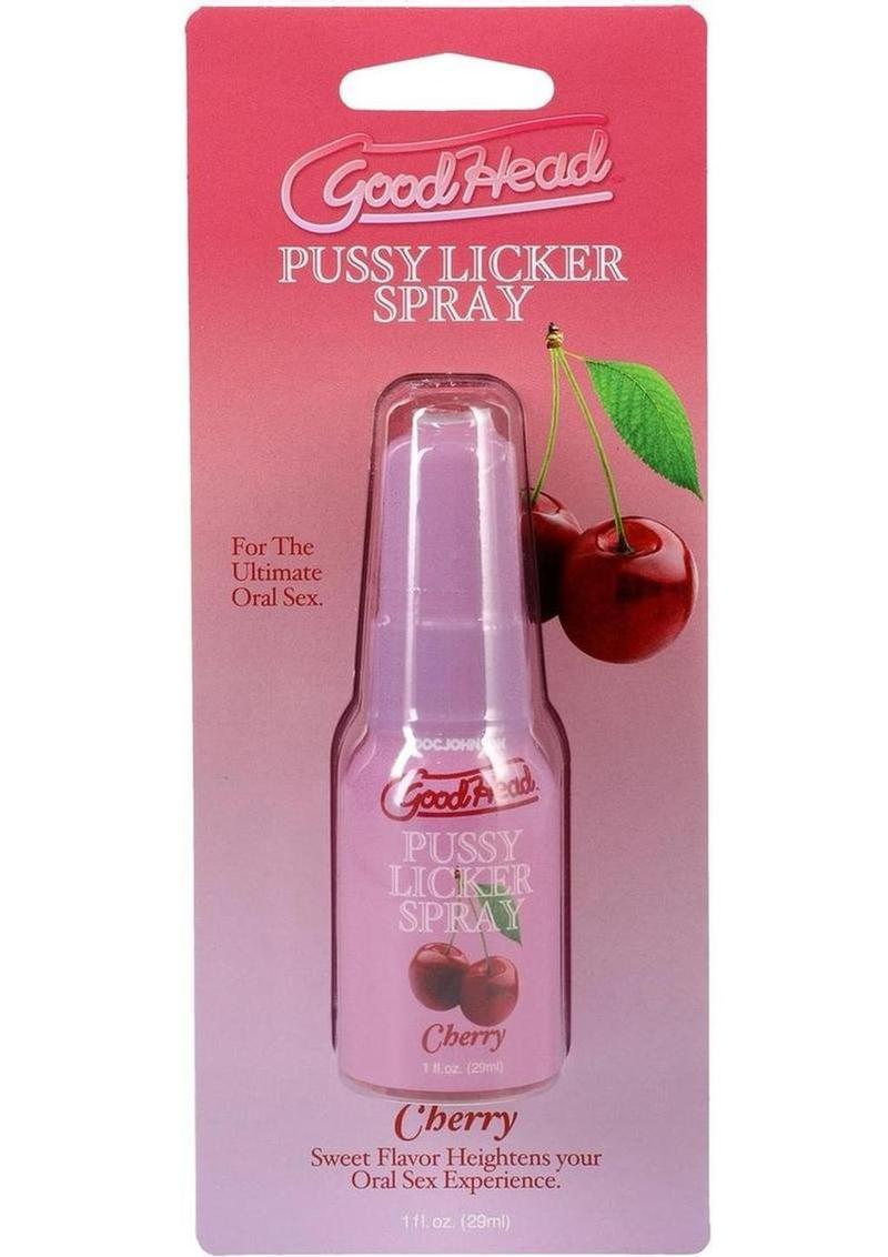 GoodHead Pussy Licker Spray Cherry Flavor