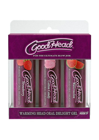 GoodHead Warming Head Oral Delight Gel Pack Assorted