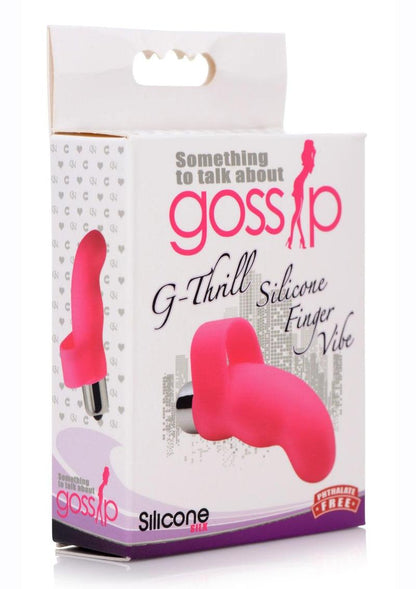 Curve Toys G-Spot Targeted  Silicone Finger Vibe