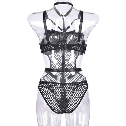 Gothic Fishnet Bodysuits