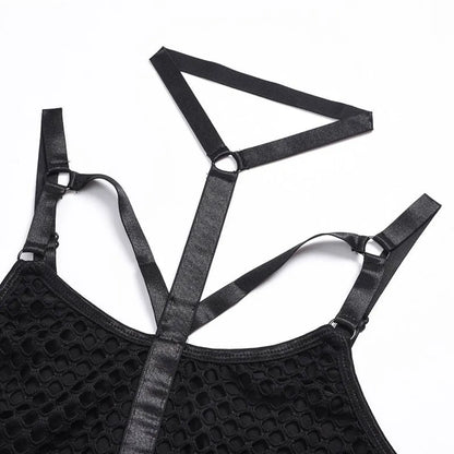 Gothic Fishnet Bodysuits