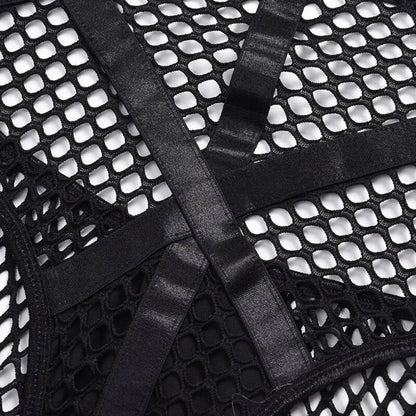 Gothic Fishnet Bodysuits