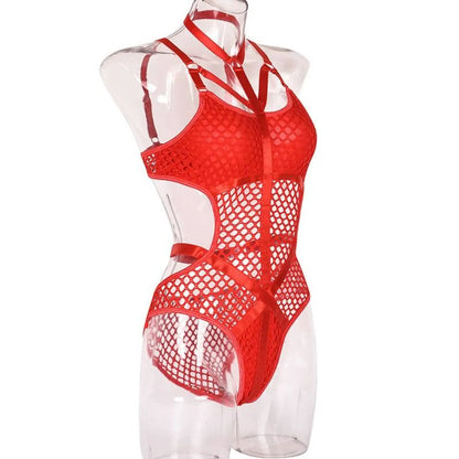 Gothic Fishnet Bodysuits