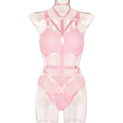Gothic Fishnet Bodysuits