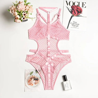 Gothic Fishnet Bodysuits