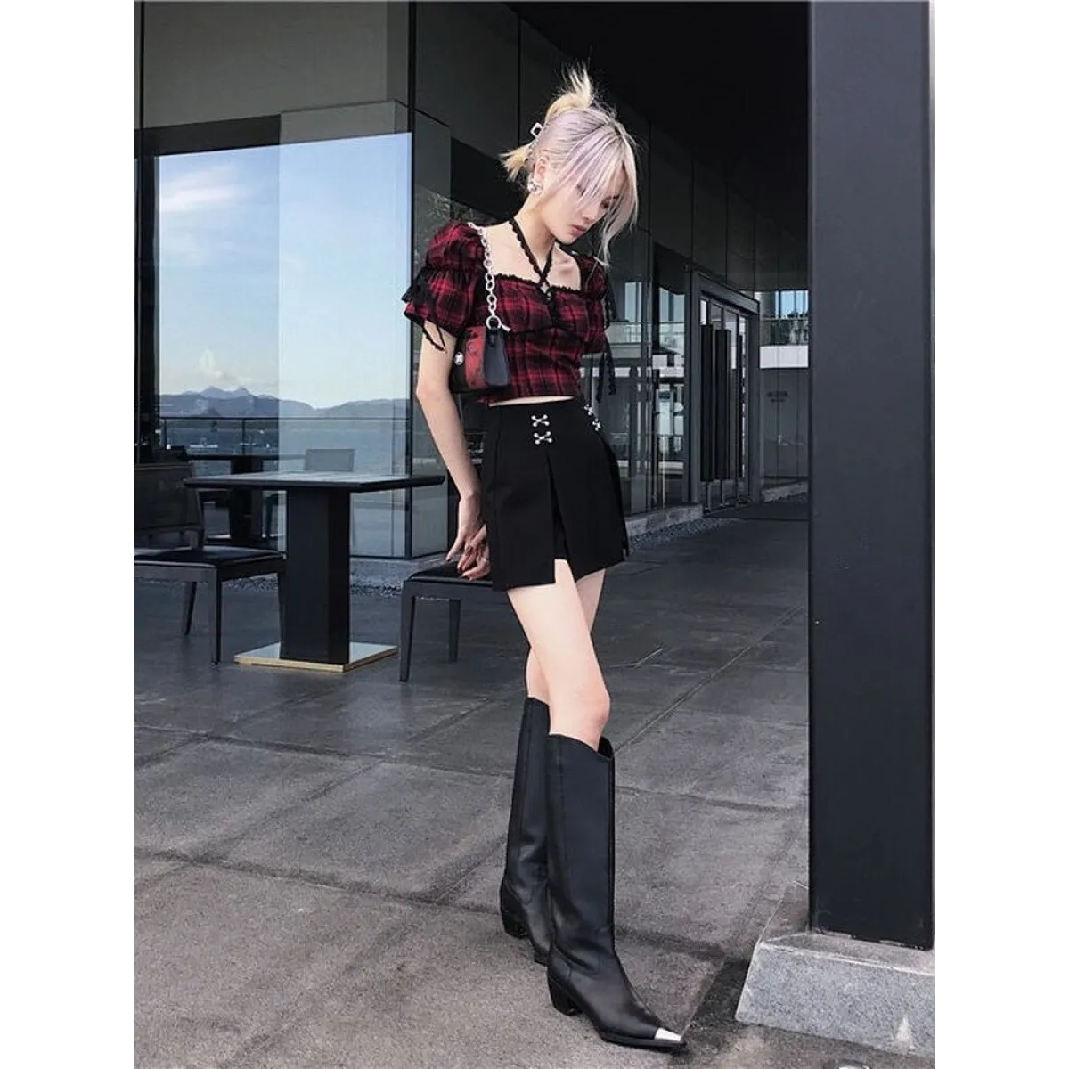 Gothic Harajuku Crop T-shirts