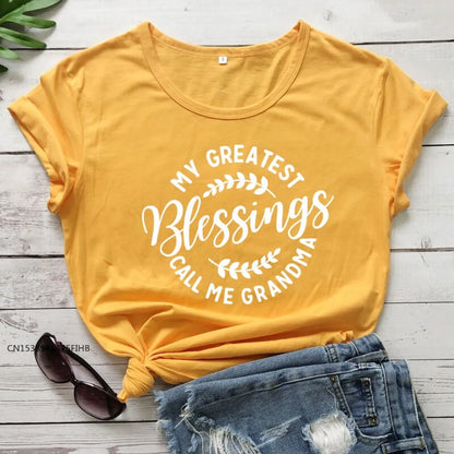 My Greatest Blessings Call Me Grandma T-Shirt