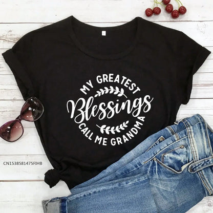 My Greatest Blessings Call Me Grandma T-Shirt