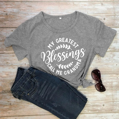 My Greatest Blessings Call Me Grandma T-Shirt