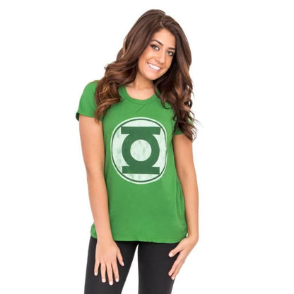 Green Lantern Distressed Logo Juniors/Women&