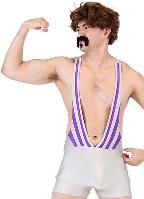 Gym Work Wrestler Uniform Costume Singlet