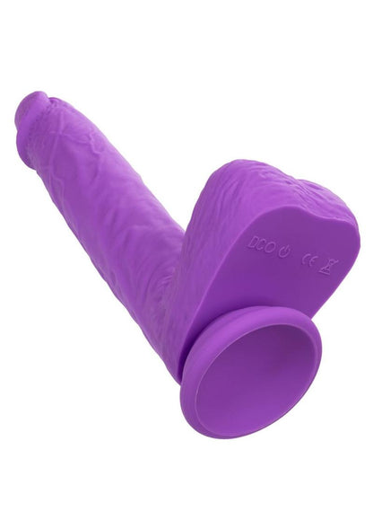 Rechargeable Gyrating And Thrusting Silicone Dildo