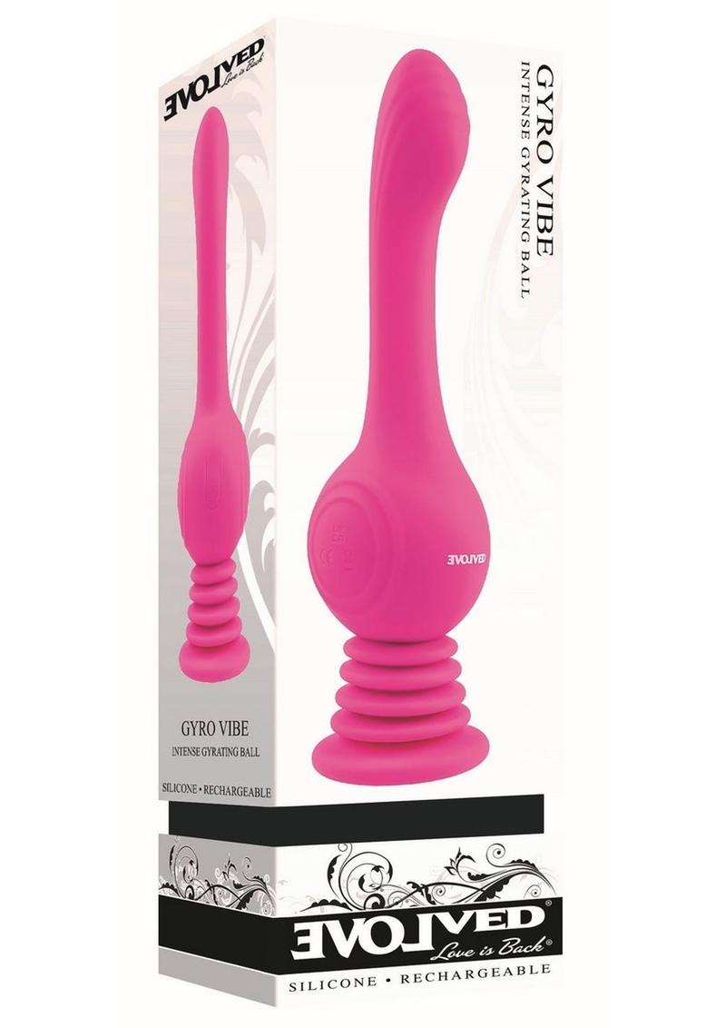 Gyro Vibe Rechargeable Silicone Vibrator
