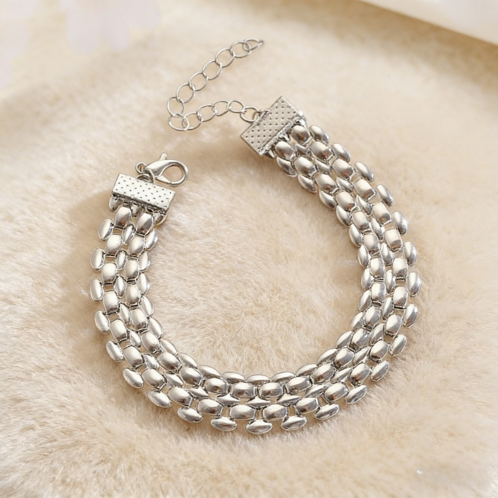 Y-Shaped Layered Necklace &amp; Bracelet Set