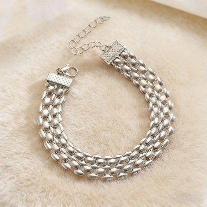 Y-Shaped Layered Necklace &amp; Bracelet Set