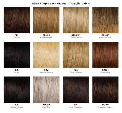 Hairdo Top Beach Waves Hair Topper