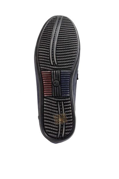 Navy Blue Loafers-Wessi
