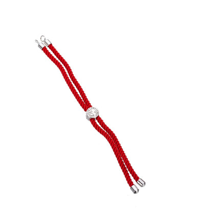 Half Finished Adjustable Cord Bracelet with Jump Rings, Semi Finished Friendship Bracelet | SP-048-054