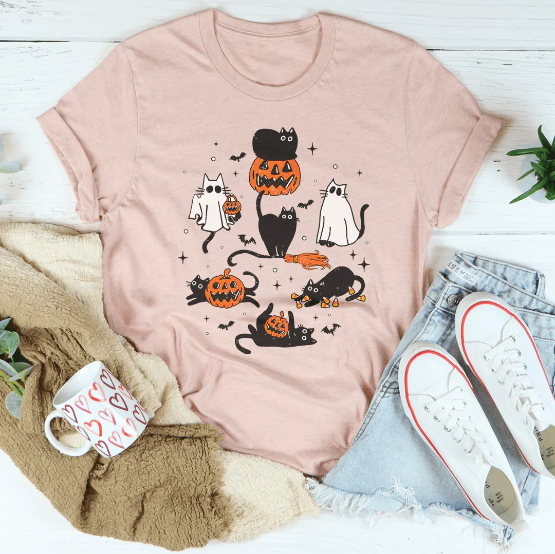 Halloween Cats Tee