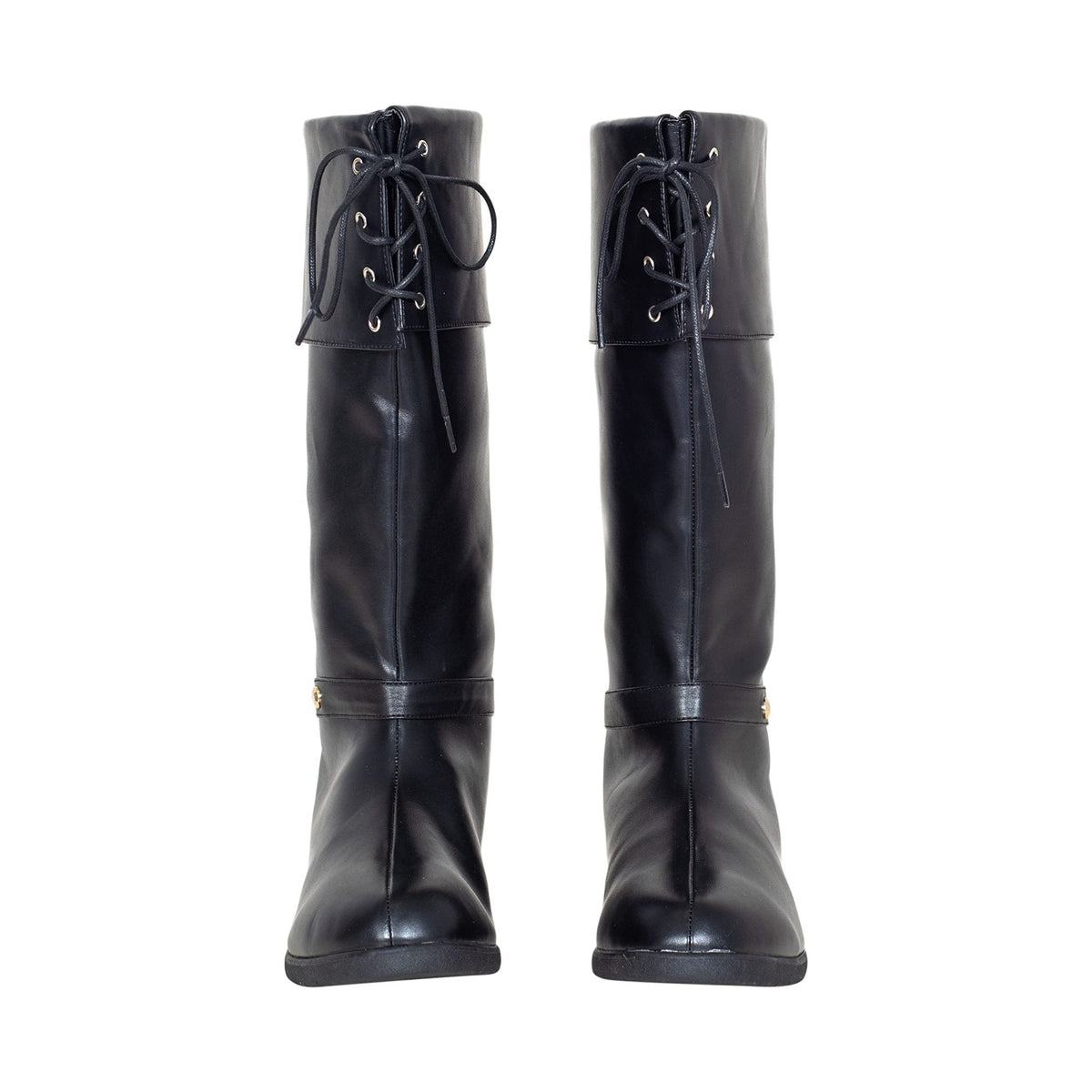 Halloween Cosplay Costume Unisex Black Pirate Swashbuckling Boots