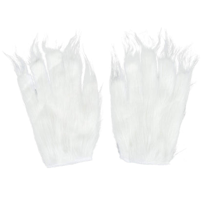 Halloween Costume Accessory Furry Gloves