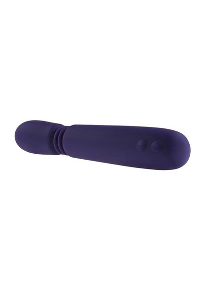 Handy Thruster Rechargeable Silicone Vibrator Purple