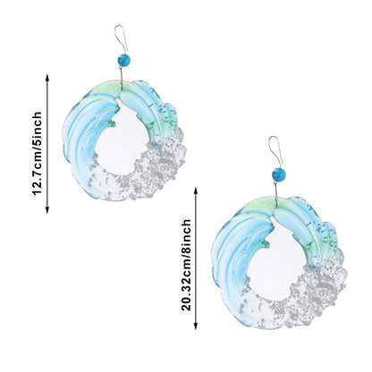 Hanging Decorations Ocean Sun-catcher Acrylic Wind Chimes Art Living Decoration Craft Gift Handmade Garden Wind Chimes For Patio &amp; Terrace Best Metal Musical Wind-chime Outdoor &amp; Home Decoration