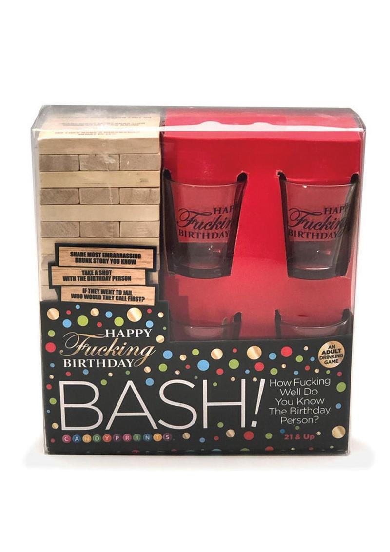 Happy Fucking Birthday Bash Drinking Game 21 Plus Fun Party Game