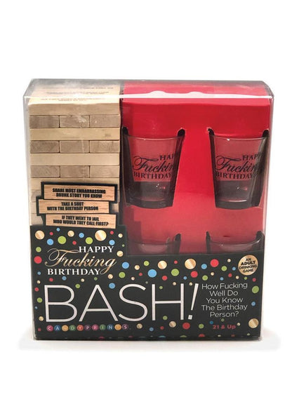 Happy Fucking Birthday Bash Drinking Game 21 Plus Fun Party Game