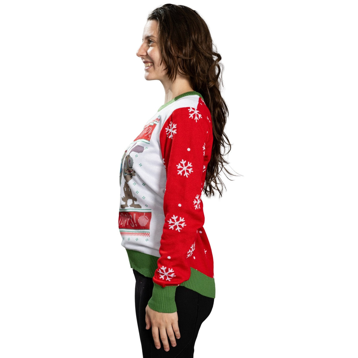 Happy Happy Holidays Ren &amp; Stimpy Character Sweater