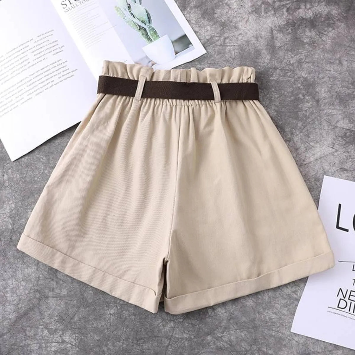 Harajuku Belted Shorts