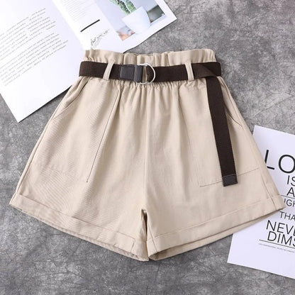 Harajuku Belted Shorts