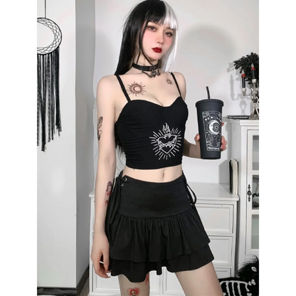 Harajuku E-girl High Waist Skirt