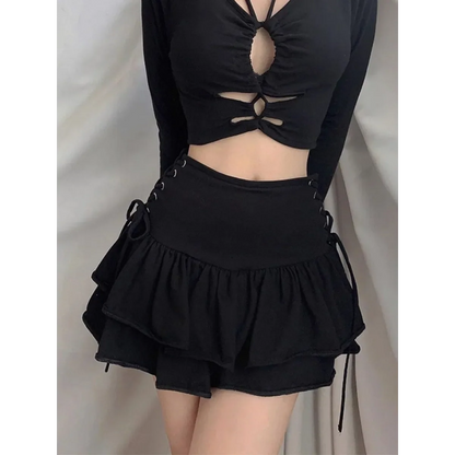 Harajuku E-girl High Waist Skirt