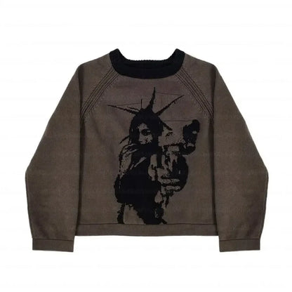 Harajuku Fashion Knitwear - Loose Autumn/Winter Sweaters