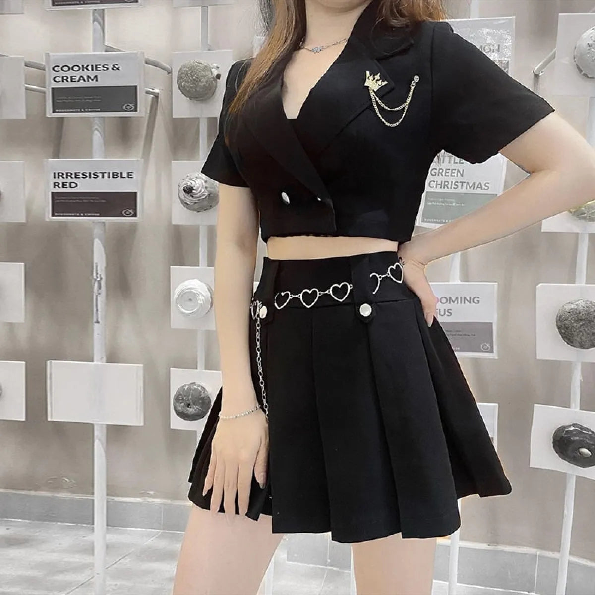 Harajuku Shirt &amp; Skirt Set
