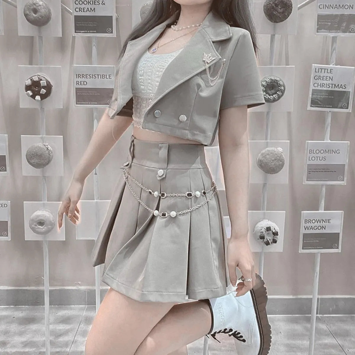 Harajuku Shirt &amp; Skirt Set
