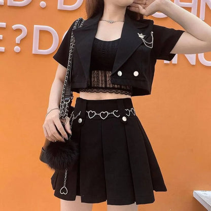 Harajuku Shirt &amp; Skirt Set