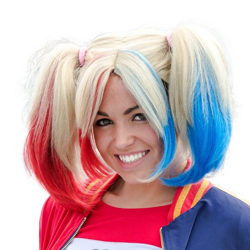 Harley Quinn Cosplay Costume Wig