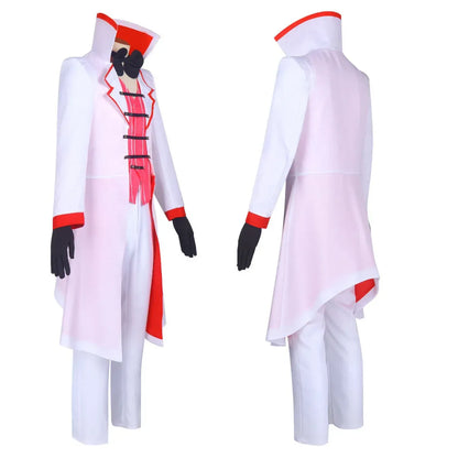 Hazbin Hotel Lucifer Cosplay Costume - Suit, Vest, Wig