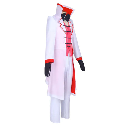 Hazbin Hotel Lucifer Cosplay Costume - Suit, Vest, Wig