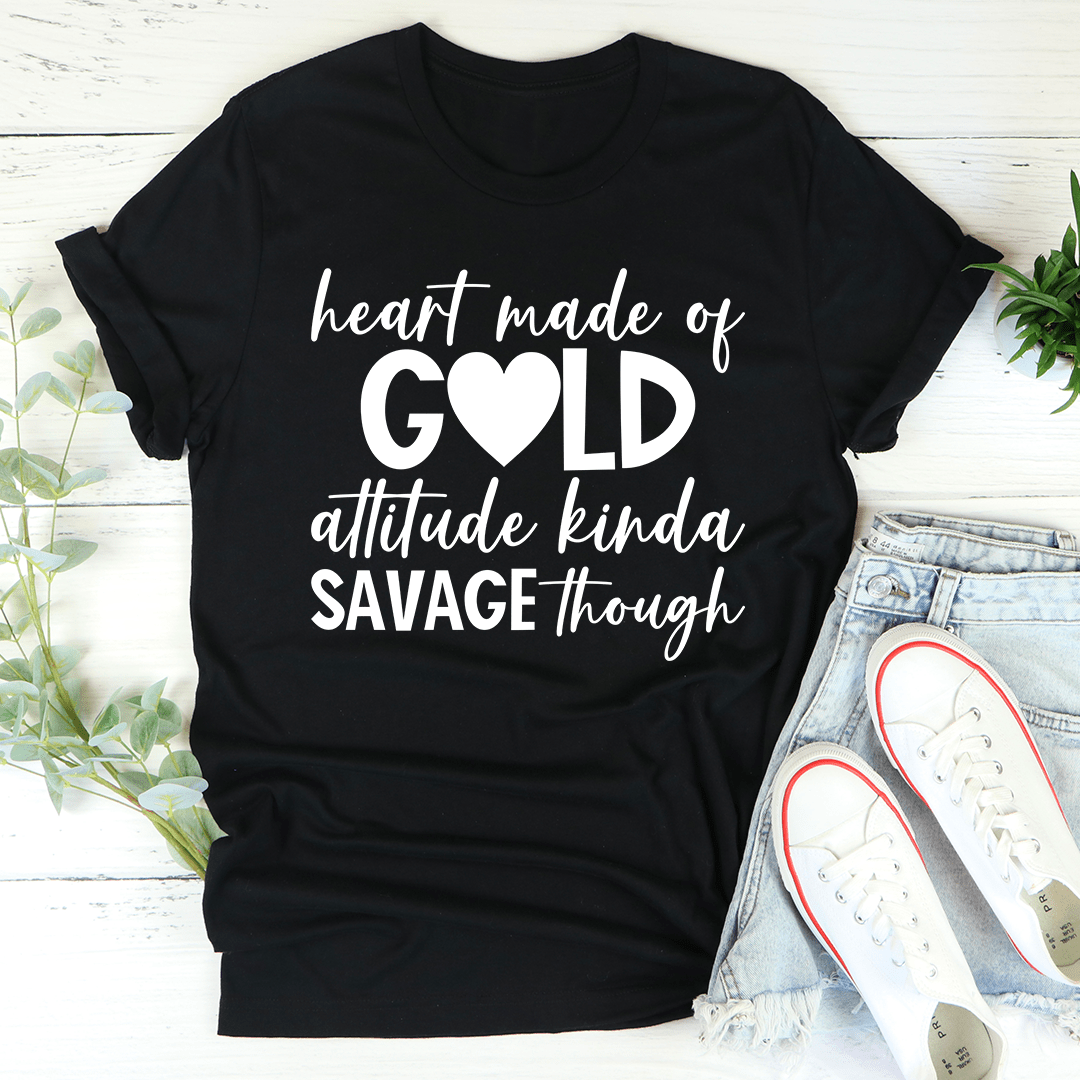 Heart Made Of Gold Tee