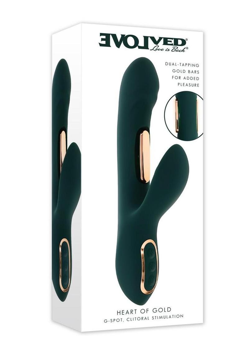 Evolved Heart of Gold Rabbit Vibrator
