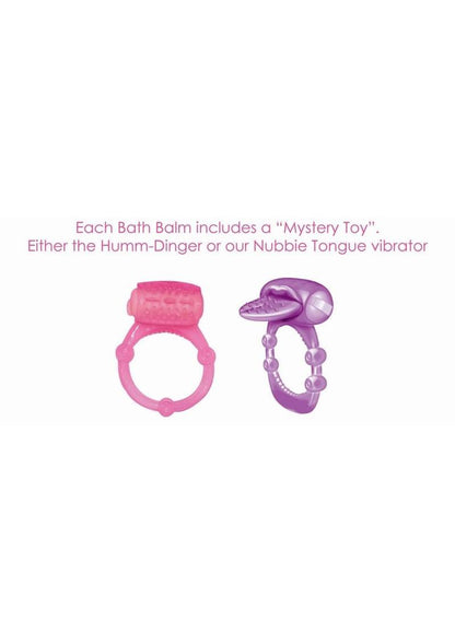 Hearts Aflame Scented Erotic Bath Bomb with Mystery Toy-Vibe