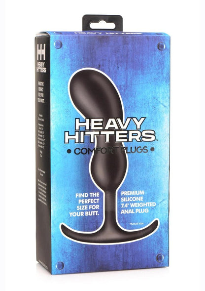 Heavy Hitters Comfort Plugs 8.2 Inch Weighted Silicone