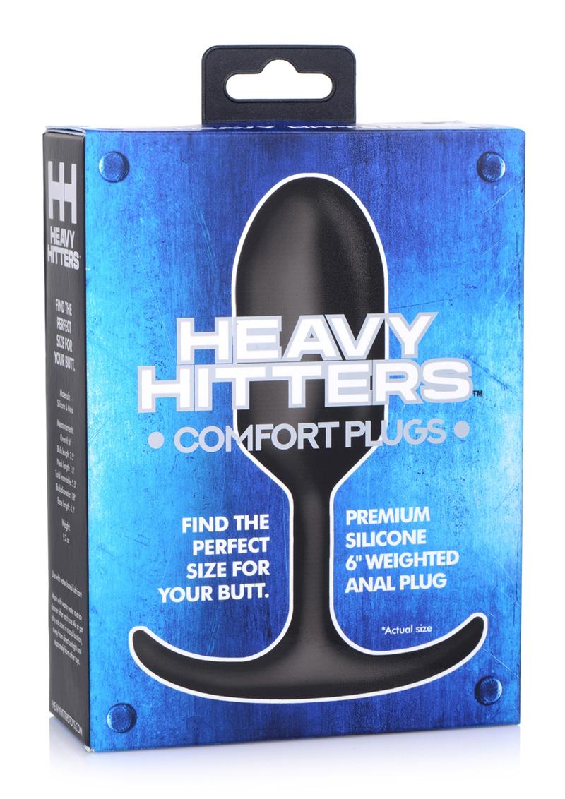 Heavy Hitters Comfort Plug Silicone Weighted Anal Plug