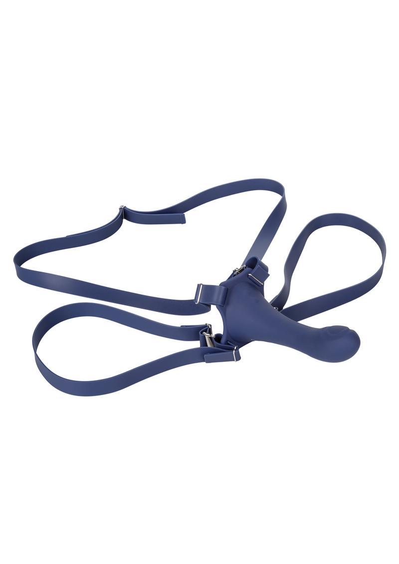 CalExotics Her Royal Harness ME2 Thumper Silicone Strap-On
