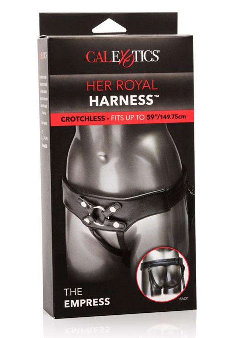 Her Royal Harness: The Empress Crotchless Strap-On
